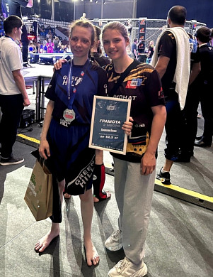 Юная ивановка взяла серебро на Чемпионате России по ММА